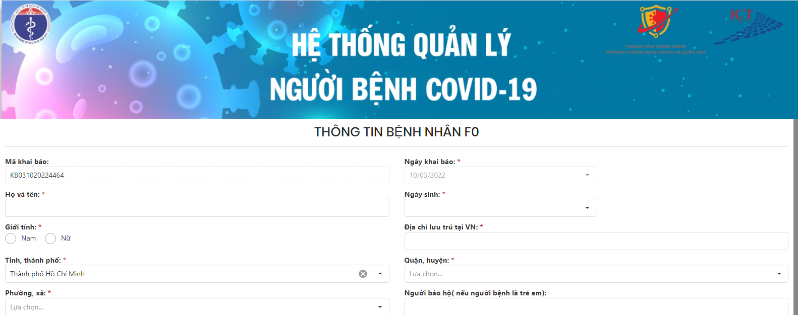 khai bao f0
